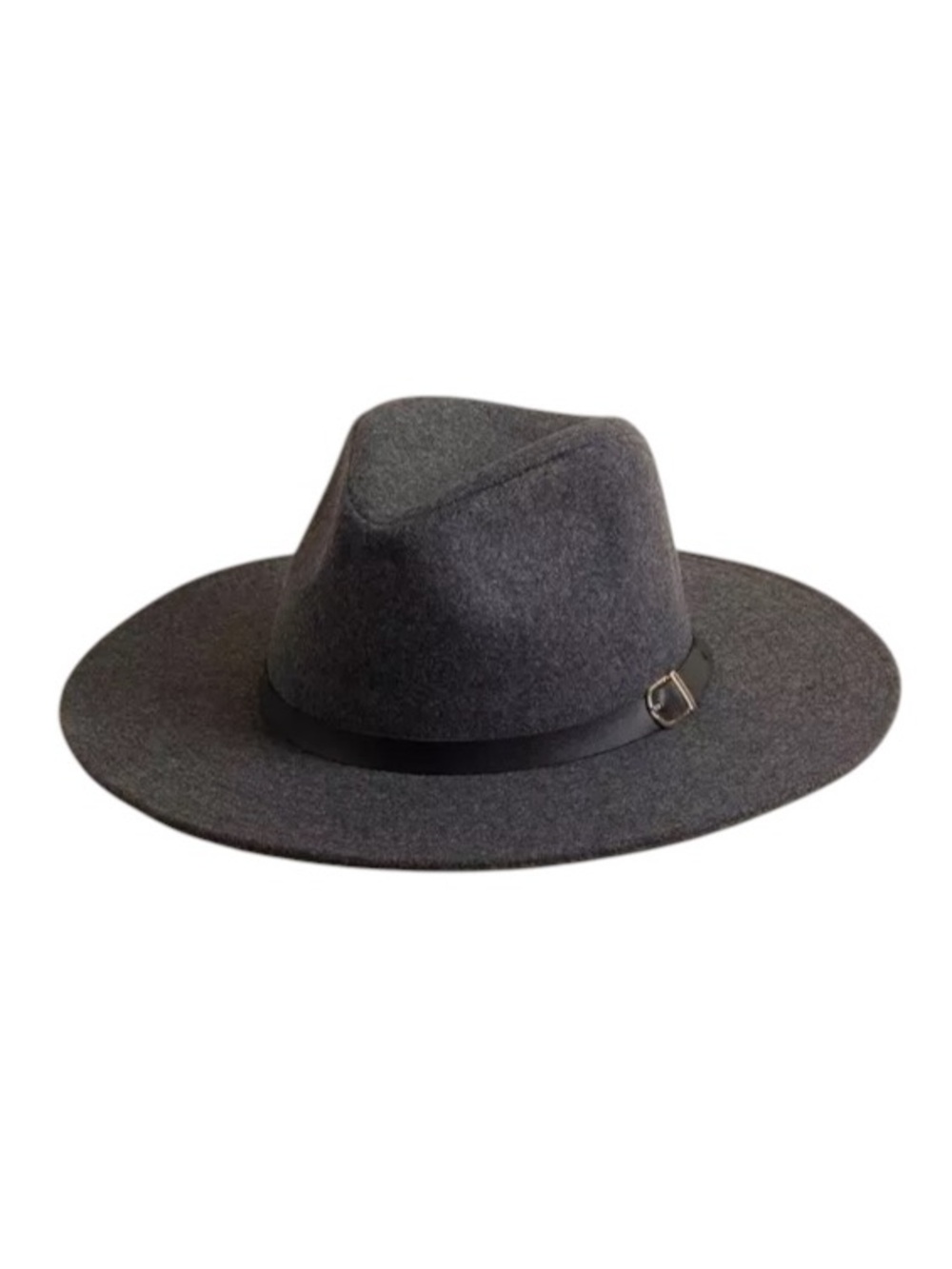 Torrid Wool Melton Panama Hat Charcoal M/L